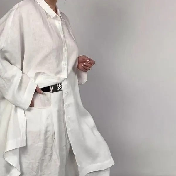 Rosaliana - Stijlvolle Losse Outfit Set voor Vrouwen
