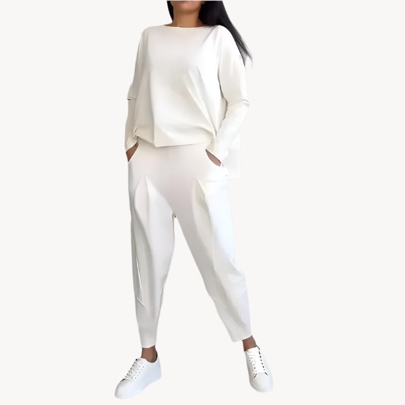 Elegant and Stylish Two-Piece Casual Suit for Women