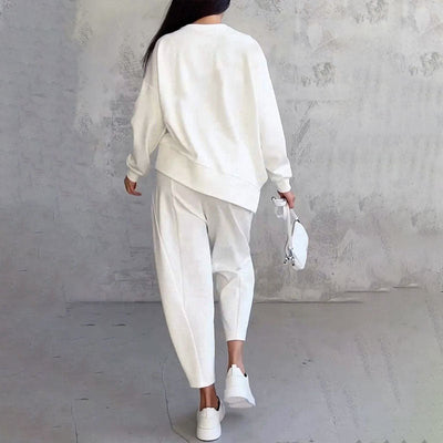 Elegant and Stylish Two-Piece Casual Suit for Women