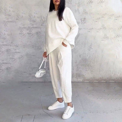 Elegant and Stylish Two-Piece Casual Suit for Women