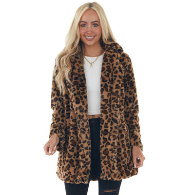 Vedalyn - Luipaardprint Jas voor Dames - Comfortabel & Modieus