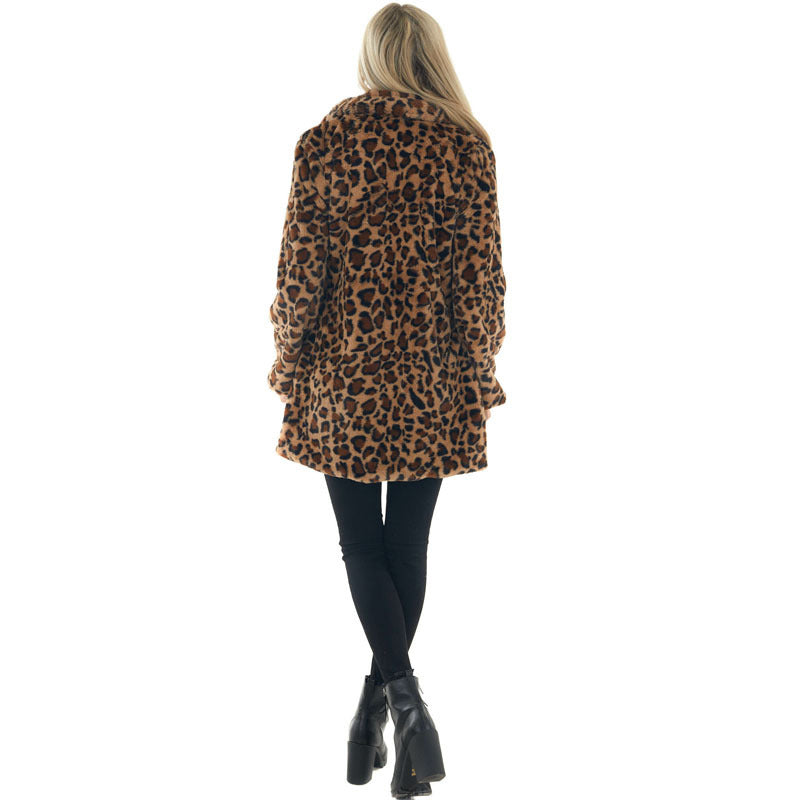 Vedalyn - Luipaardprint Jas voor Dames - Comfortabel & Modieus