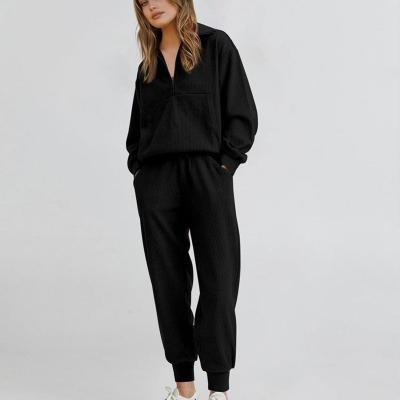 Melisande - Stijlvolle Half-zip Set voor Vrouwen
