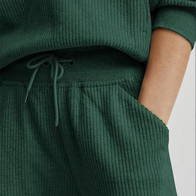 Melisande - Stijlvolle Half-zip Set voor Vrouwen