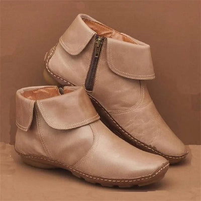 Lesolde - Casual Zip Boots for Women