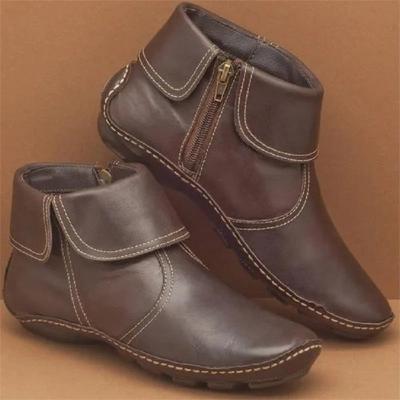 Lesolde - Casual Zip Boots for Women