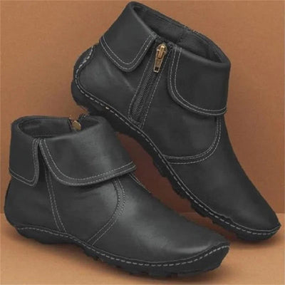 Lesolde - Casual Zip Boots for Women