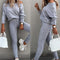 Sabrinia - Comfortabele Off-shoulder Set voor Vrouwen