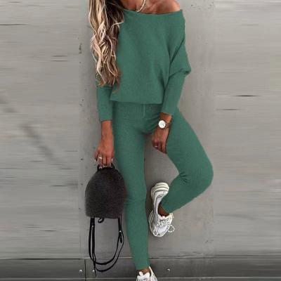 Sabrinia - Comfortabele Off-shoulder Set voor Vrouwen
