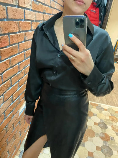 Sidonia – Langemouwen Office Casual Blouse