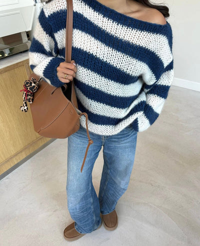 Aurora Gebreide Trui | Tijdloze Stijl en Comfort