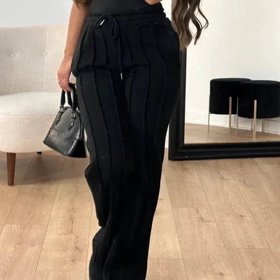 Noa - Gestreepte Joggingbroek voor Vrouwen | Sportief & Comfortabel