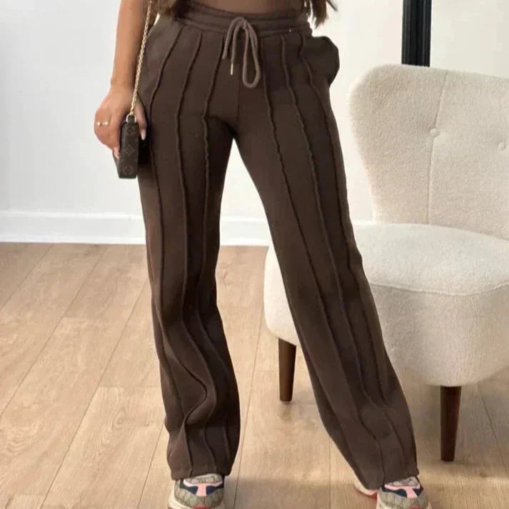 Noa - Gestreepte Joggingbroek voor Vrouwen | Sportief & Comfortabel