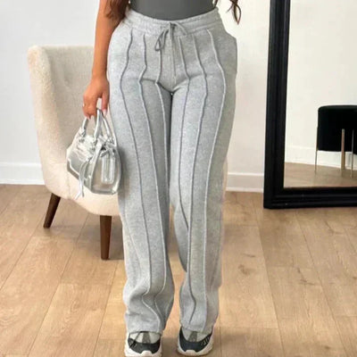 Noa - Gestreepte Joggingbroek voor Vrouwen | Sportief & Comfortabel