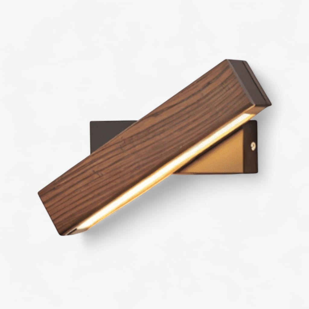 Aurevik – Adjustable Wooden Wall Sconce