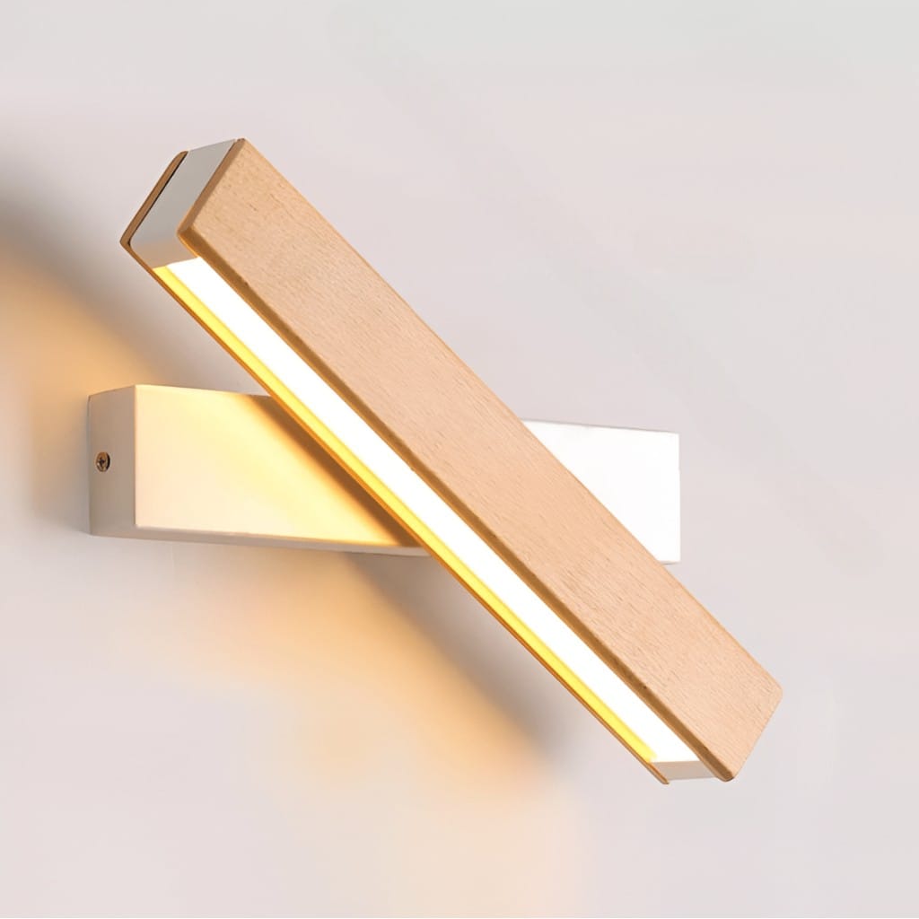 Aurevik – Adjustable Wooden Wall Sconce