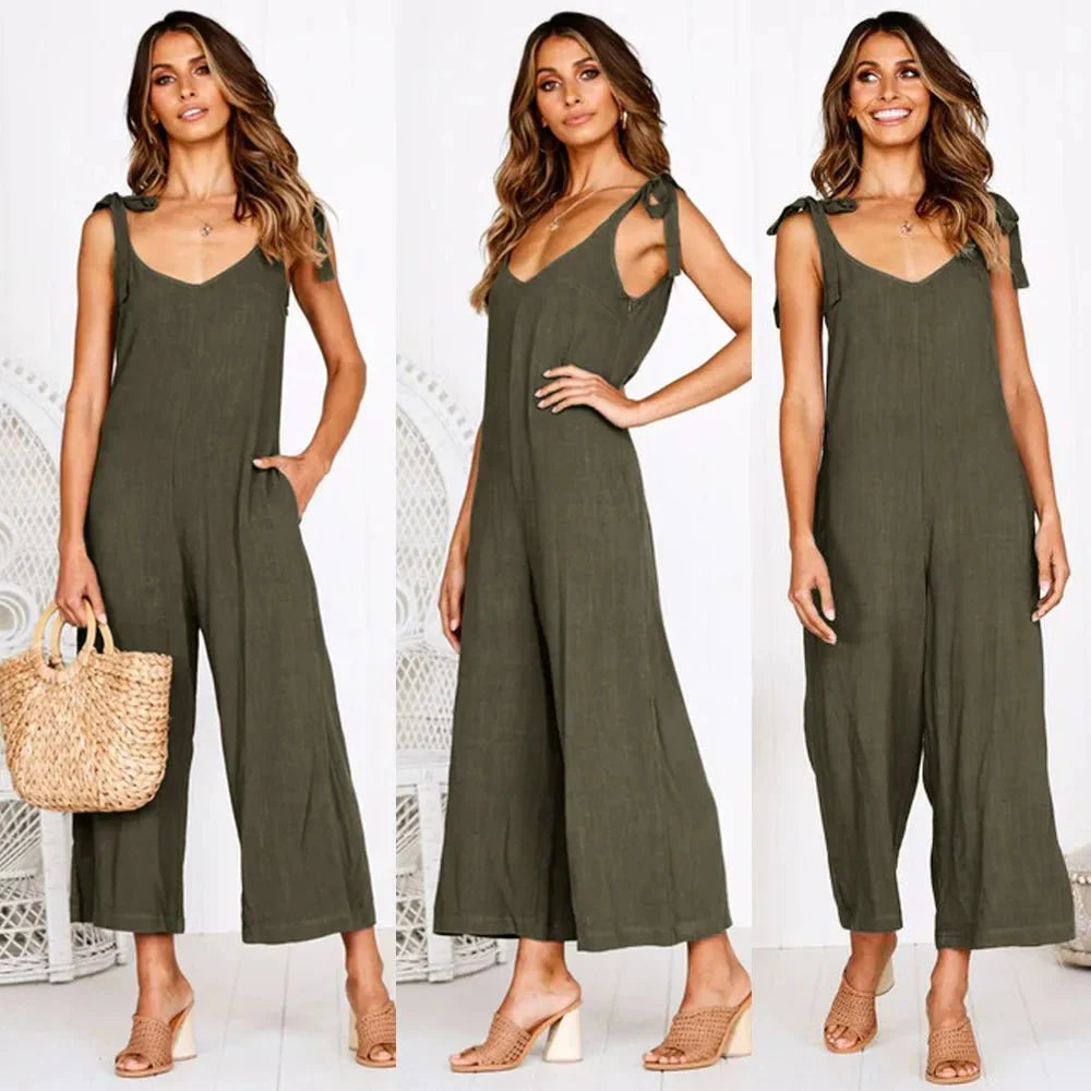 Aurora Luxe Jumpsuit | Tijdloze Stijl, Eindeloos Comfort