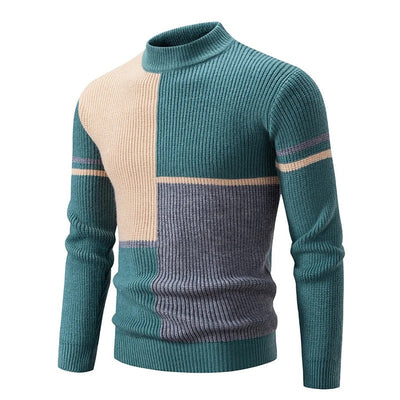 Milan | Luxe Colorblock Trui