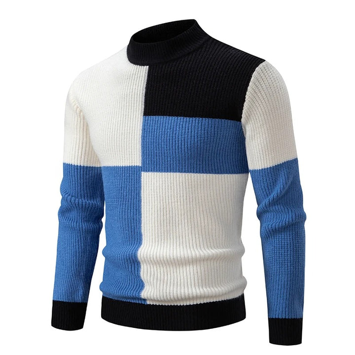 Milan | Luxe Colorblock Trui