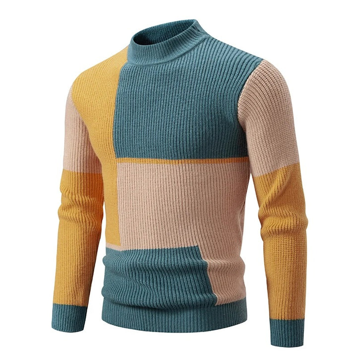 Milan | Luxe Colorblock Trui