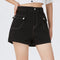 Elodie - A-line Shorts in Pure Cotton