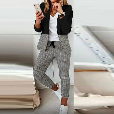 Else - Long sleeve blazer with trousers