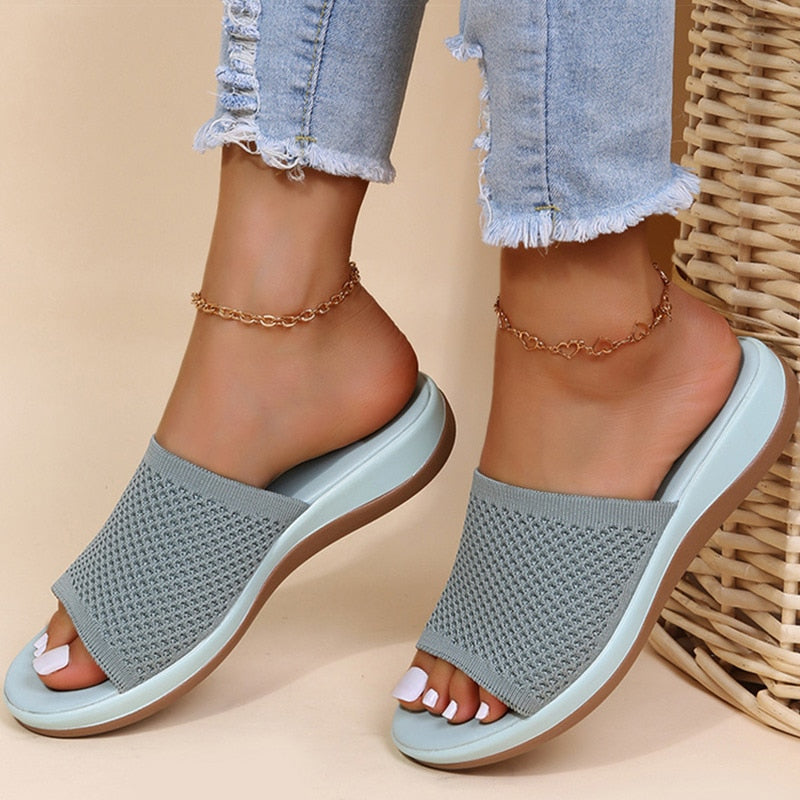 BLAIR | Orthopedische slippers van mesh