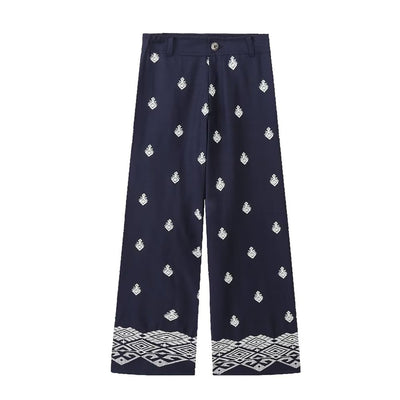 JULIETA - Printed trousers