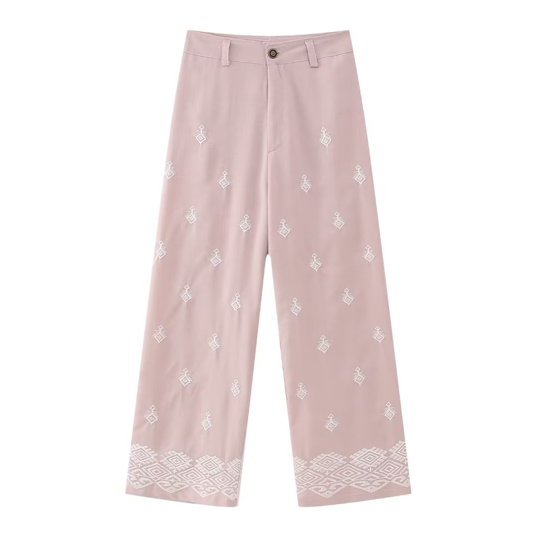 JULIETA - Printed trousers