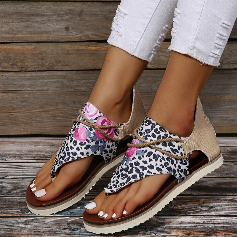 Josephine - Printed sandals