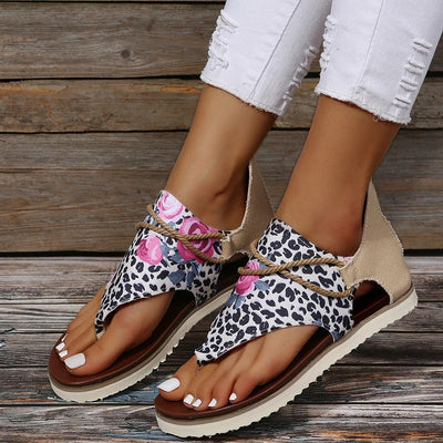 Josephine - Printed sandals