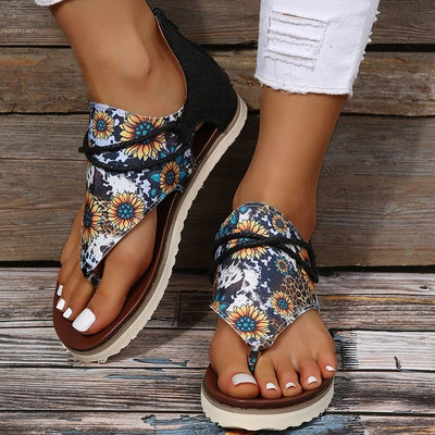 Josephine - Printed sandals
