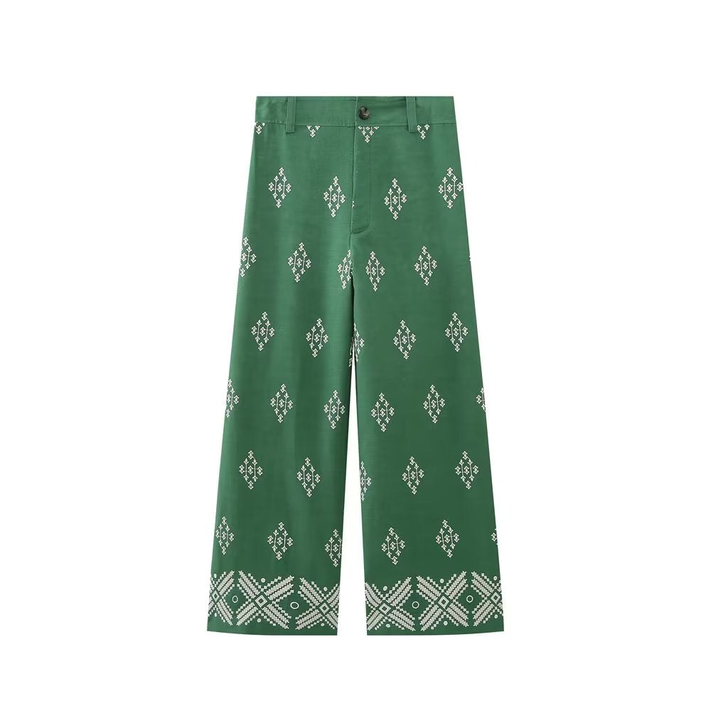 JULIETA - Printed trousers