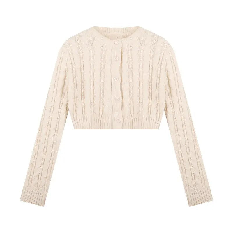 Femke | Kort gebreid vest