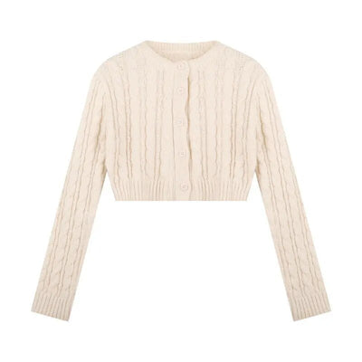 Femke | Kort gebreid vest