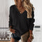 Florence | Knitted sweater with deep V-neck