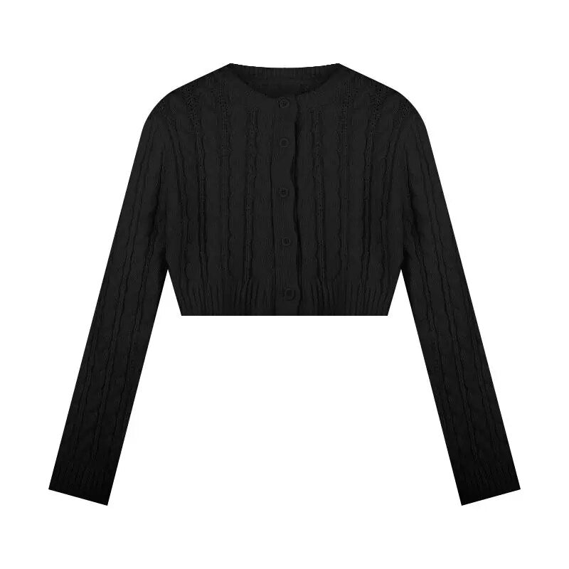 Femke | Kort gebreid vest