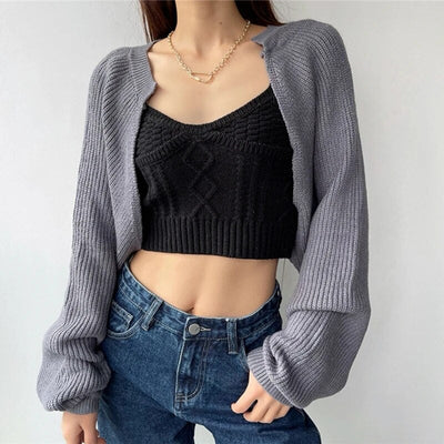 Mila | Korte gebreide cardigan