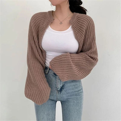 Mila | Korte gebreide cardigan