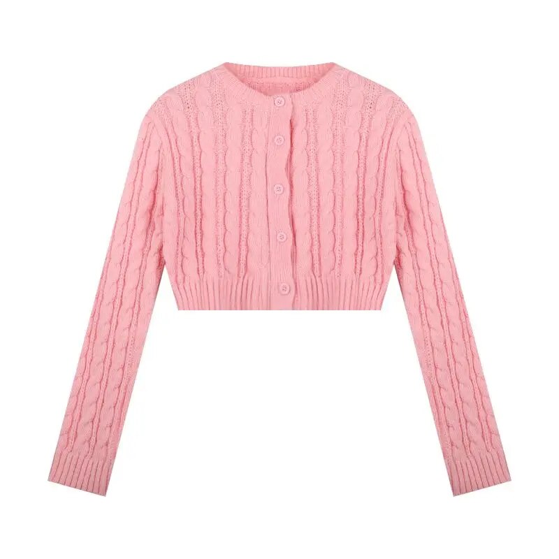 Femke | Kort gebreid vest