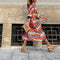 Ivanya - Geometrische Print Jurk