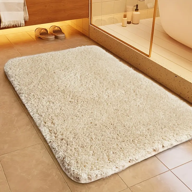 Velurique - Bath Mat Quick Absorption Non Slip Comfort