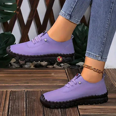 Lisa - Lightweight, non-slip leather shoes for women