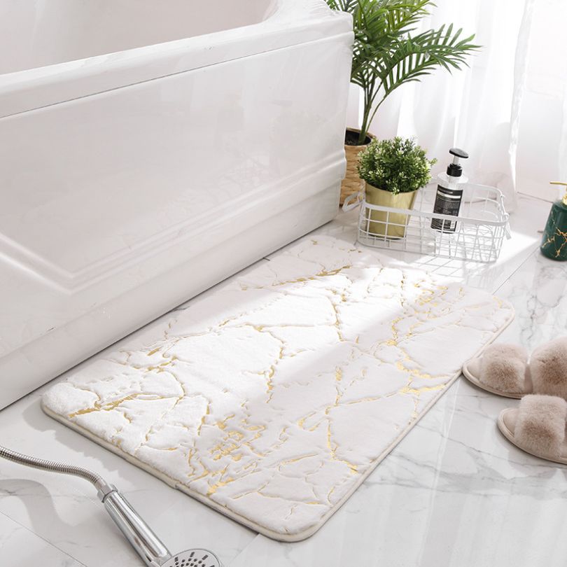 Carvelle – Washable Marble Design Non Slip Rug