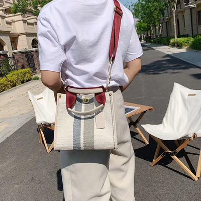 Ivy - Striped Tote Bag for Women - Stylish &amp; Versatile 