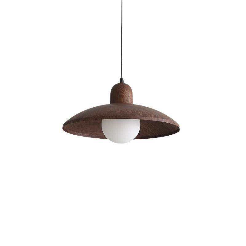 Browen - Wooden Dome Pendant Light
