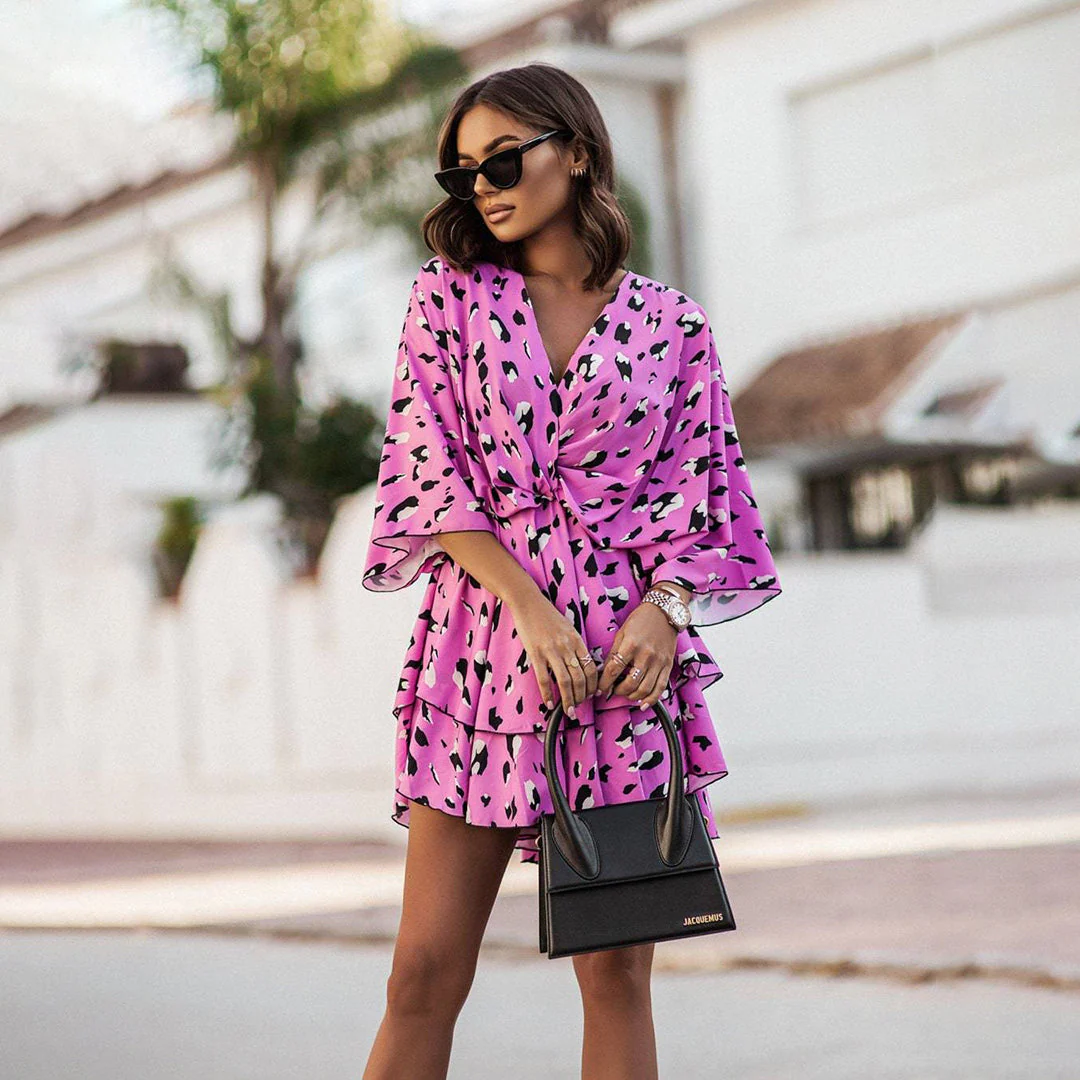 Yasmin – Zomers Jurkje met Bloemenprint