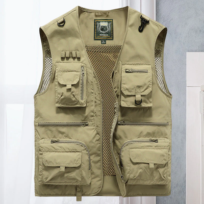 Multifunctioneel Outdoor Vest Heren – Ademend Met Veel Opbergzakken